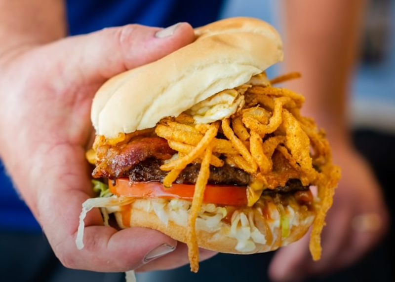 Best Burgers In Every State Sandwich Rack